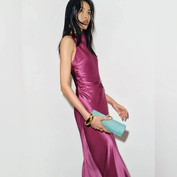 Reformation Purple Maxi Dress - Picture 4 of 16